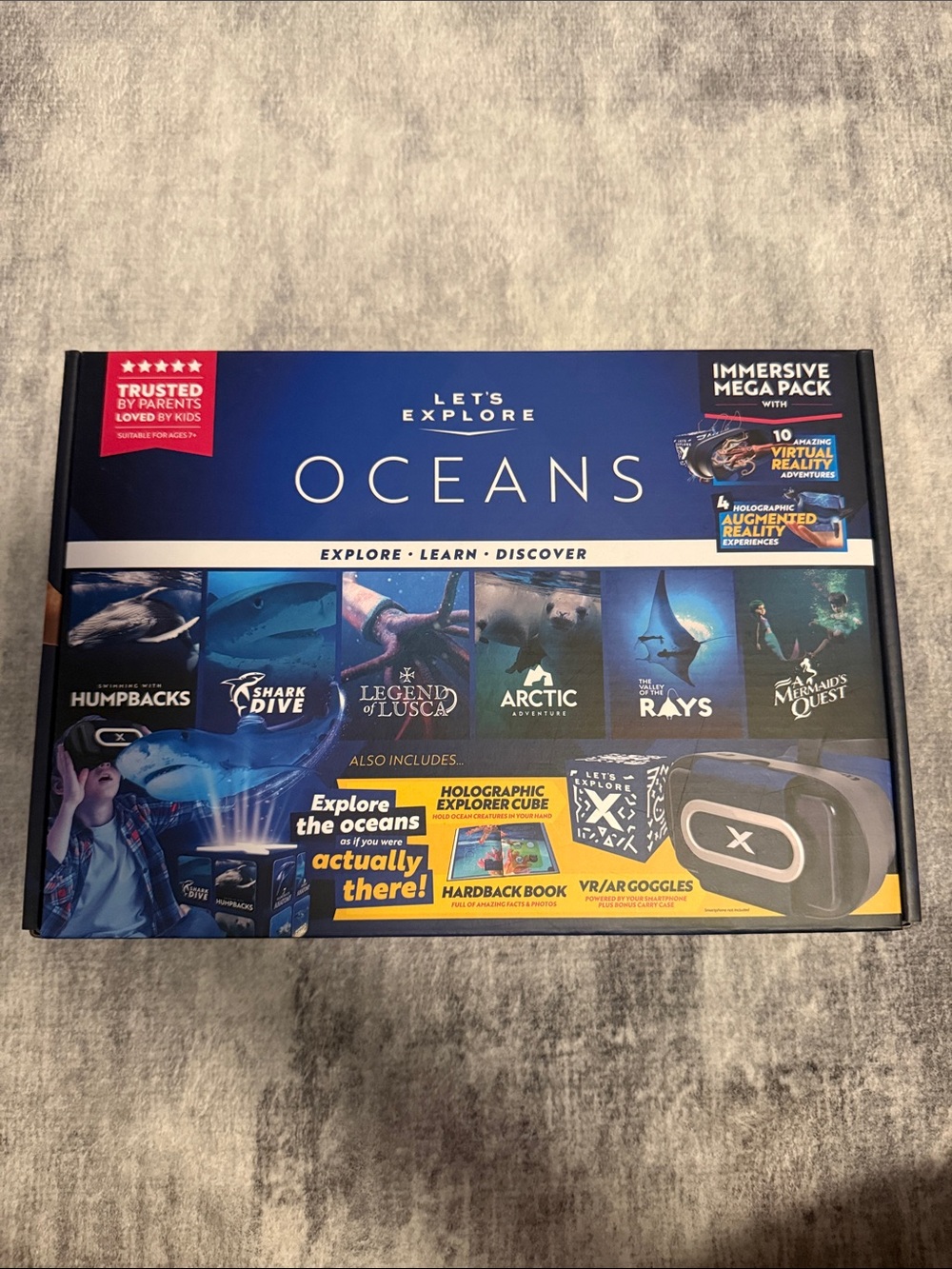 Immersive Mega Pack VR/AR Goggles - Blue